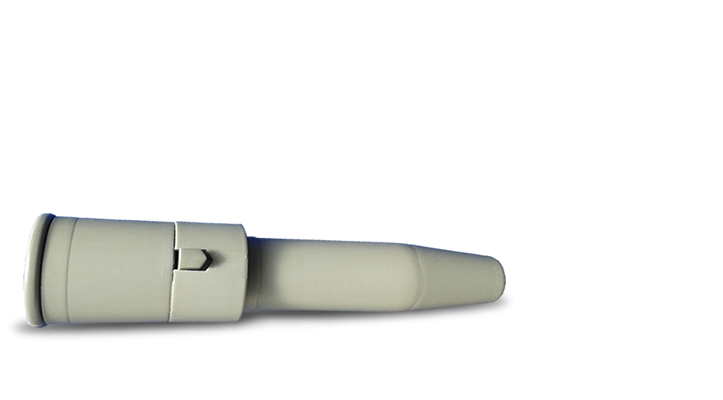 Autoinyector Aplicador Semiautomático para jeringas descartables de Insulina